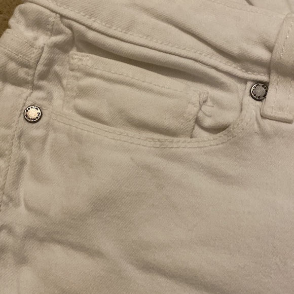 Paige Jimmy Jimmy White Cut-off Shorts - Picture 4 of 10